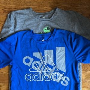Adidas short sleeve boys tee size 10 to 12